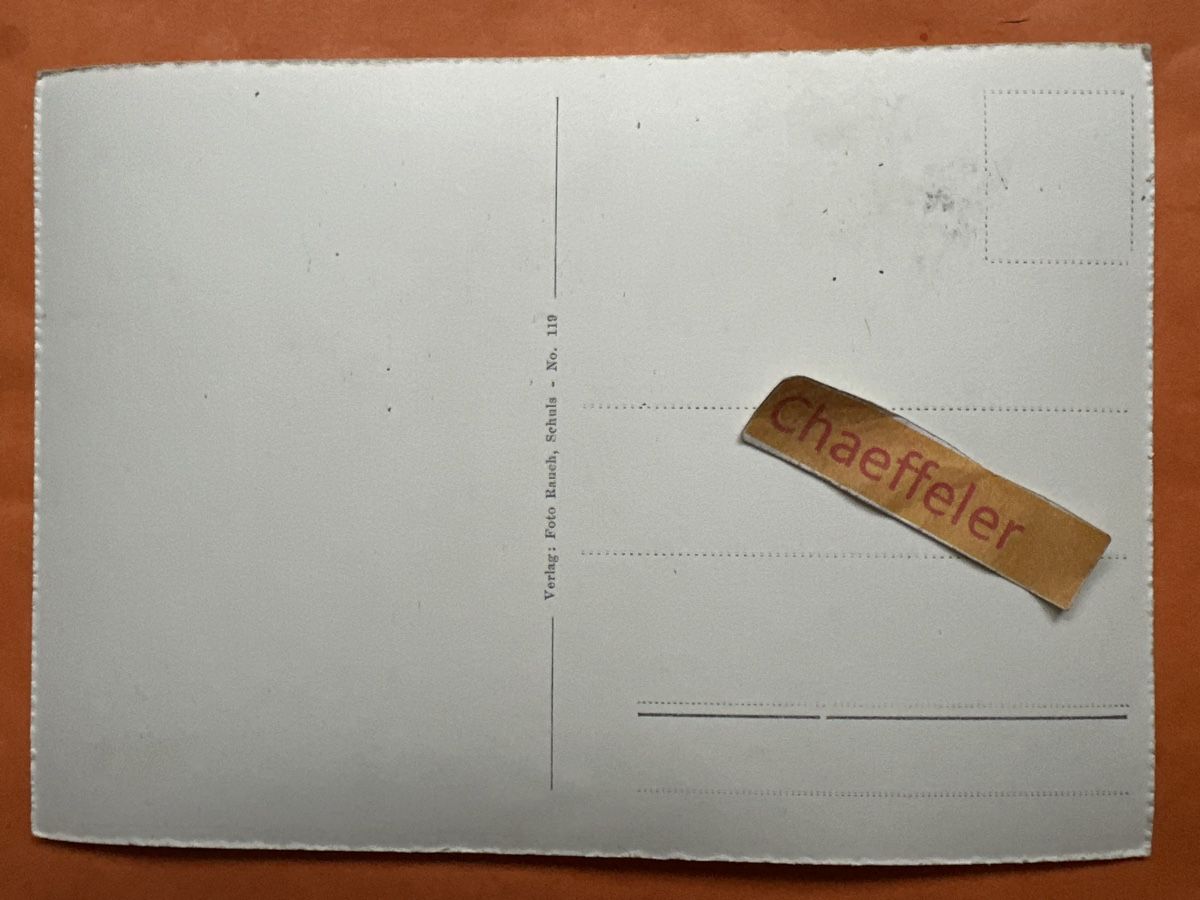 Cartoline postali:  Kurhaus Tschap mit Trinkhalle – Usato da Zürich venduto da Chaeffeler 1