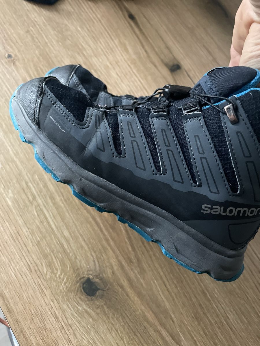 Salomon Scarpe per ragazzi: Salomon Jungen Wanderschuh 33 – Usato da Wädenswil venduto da dorodi 2