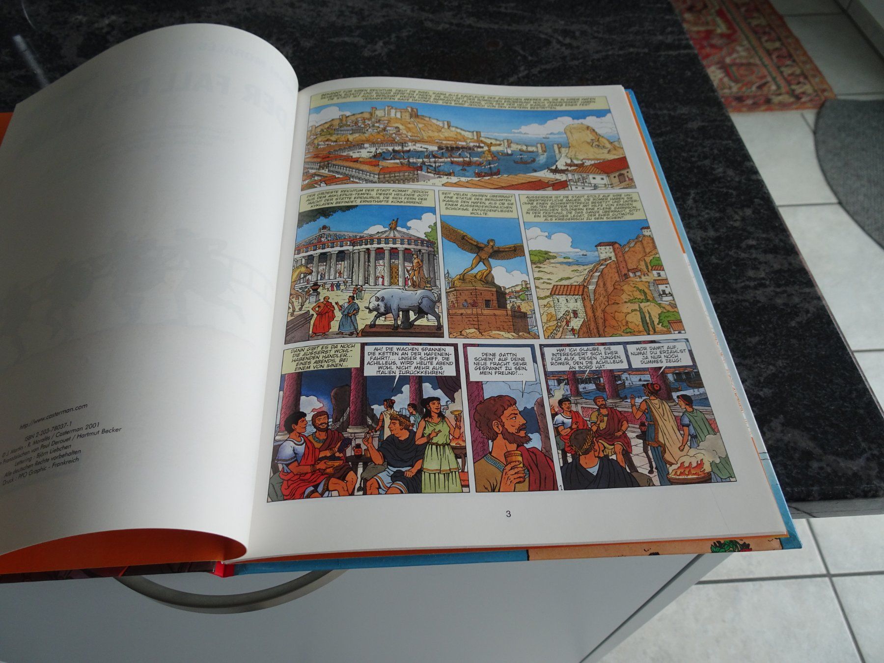 Comics: DER FALL DES INKARUS  CASTERMAN VERLAG – Gebraucht aus Zürich von Roulet 2