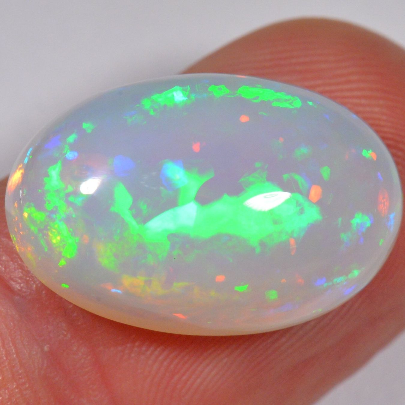 Edelsteine: 10.6 Karat - Ovaler Äthiopischer Welo Opal – Neu (gemäss Beschreibung) aus Rüti ZH von DeinOpal 4