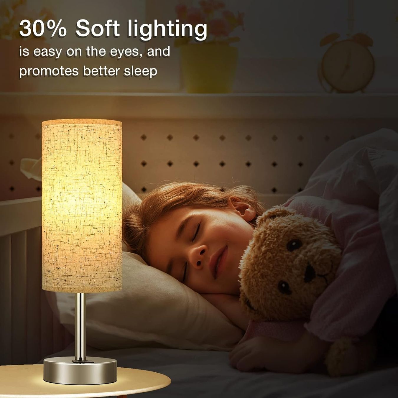 Lampen: Nachttischlampe Touch Dimmbar, Tischlampe mit Ladefunktion – Neu und originalverpackt aus Nuglar von SaleRitter 2