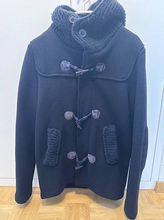 ZARA Winterjacke dunkelblau Gr. M