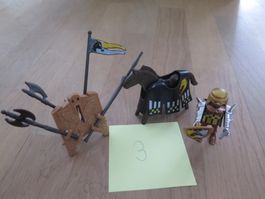 Playmobil-Ritter mit Pferd