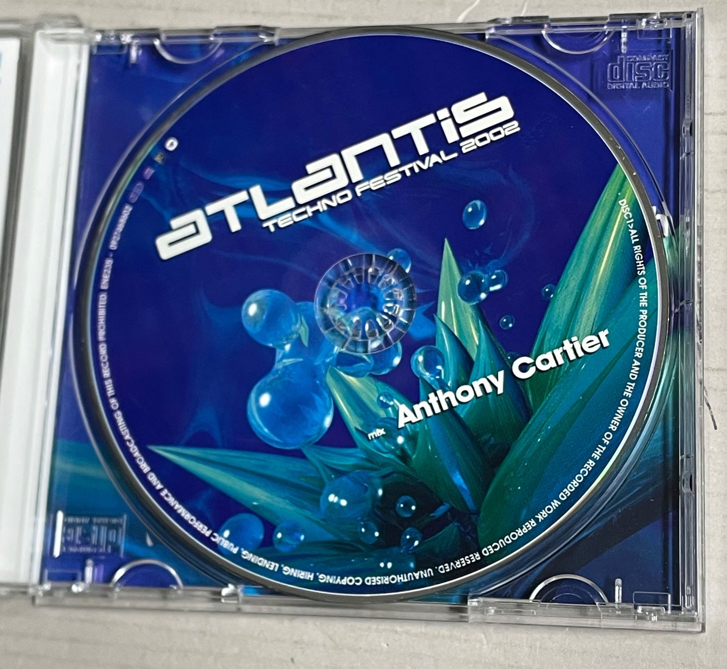CD: Atlantis Techno Festival – Usato da Muri b. Bern venduto da AdidasCollector 2