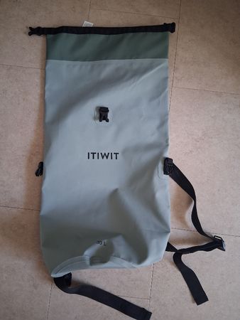 Sac étanche Itiwit 30L kaki neuf