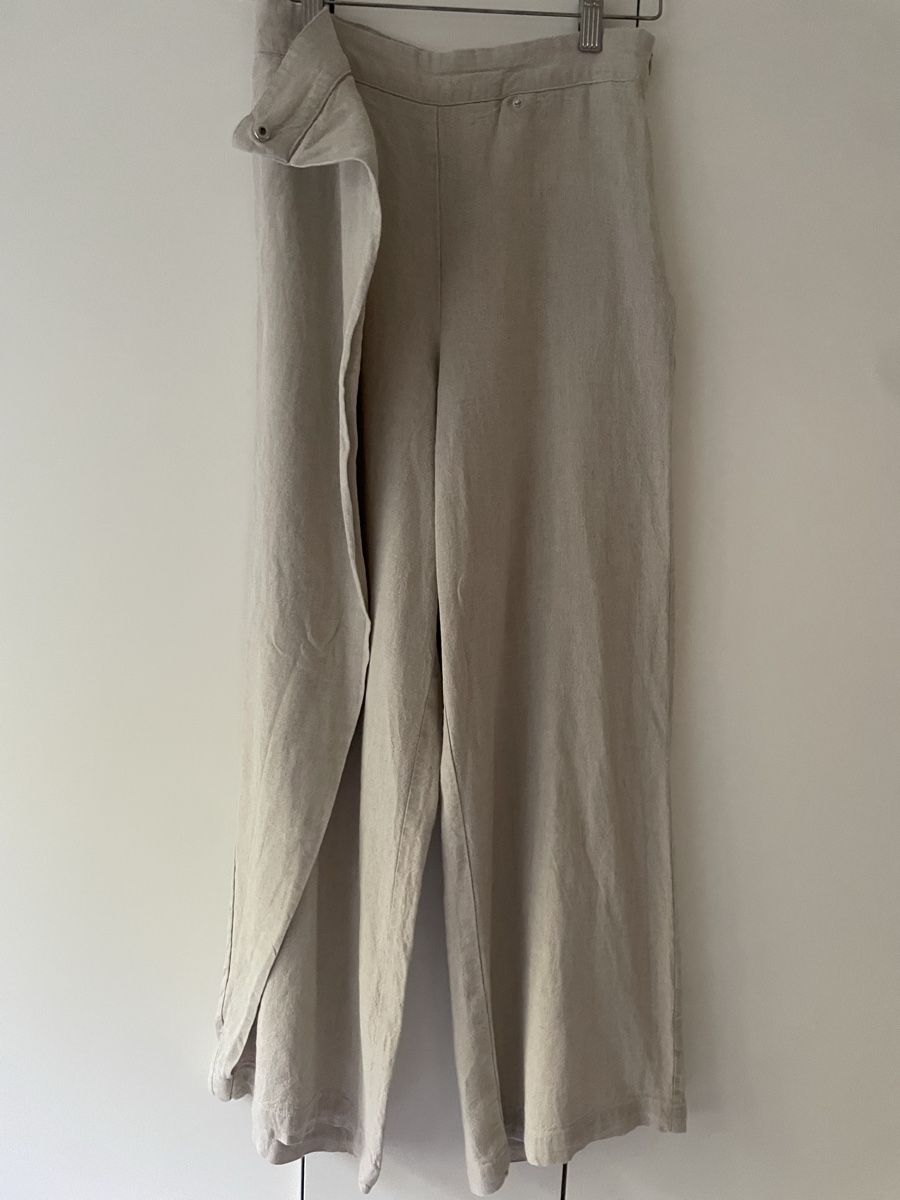 Zara Pantaloni: Zara Linen Pants beige Size XS – Nuovo (secondo la descrizione) da Thalwil venduto da Marina2603 1
