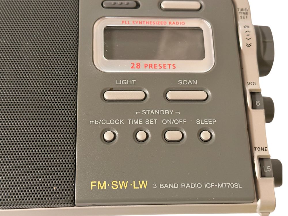 Radio FM SONY ICF-M770SL Pas Cher