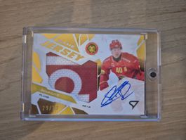 Eishockey Karte Flavio Schmutz Game Jersey 29/30