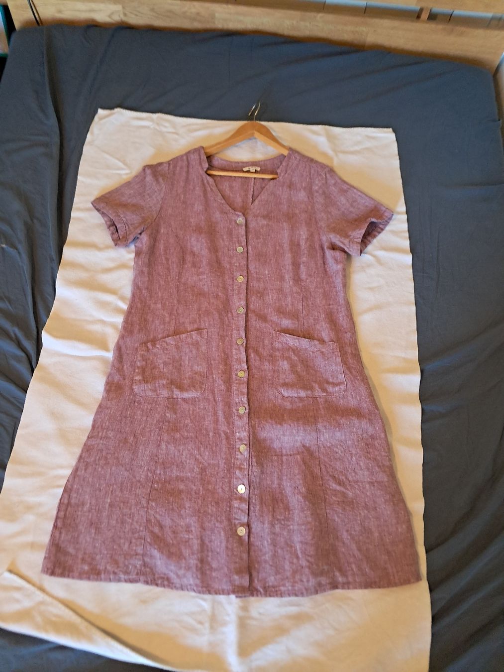 Deerberg Vestiti: Leinenkleid von Deerberg Gr. 44 – Usato da Emmenbrücke venduto da Milonga2006