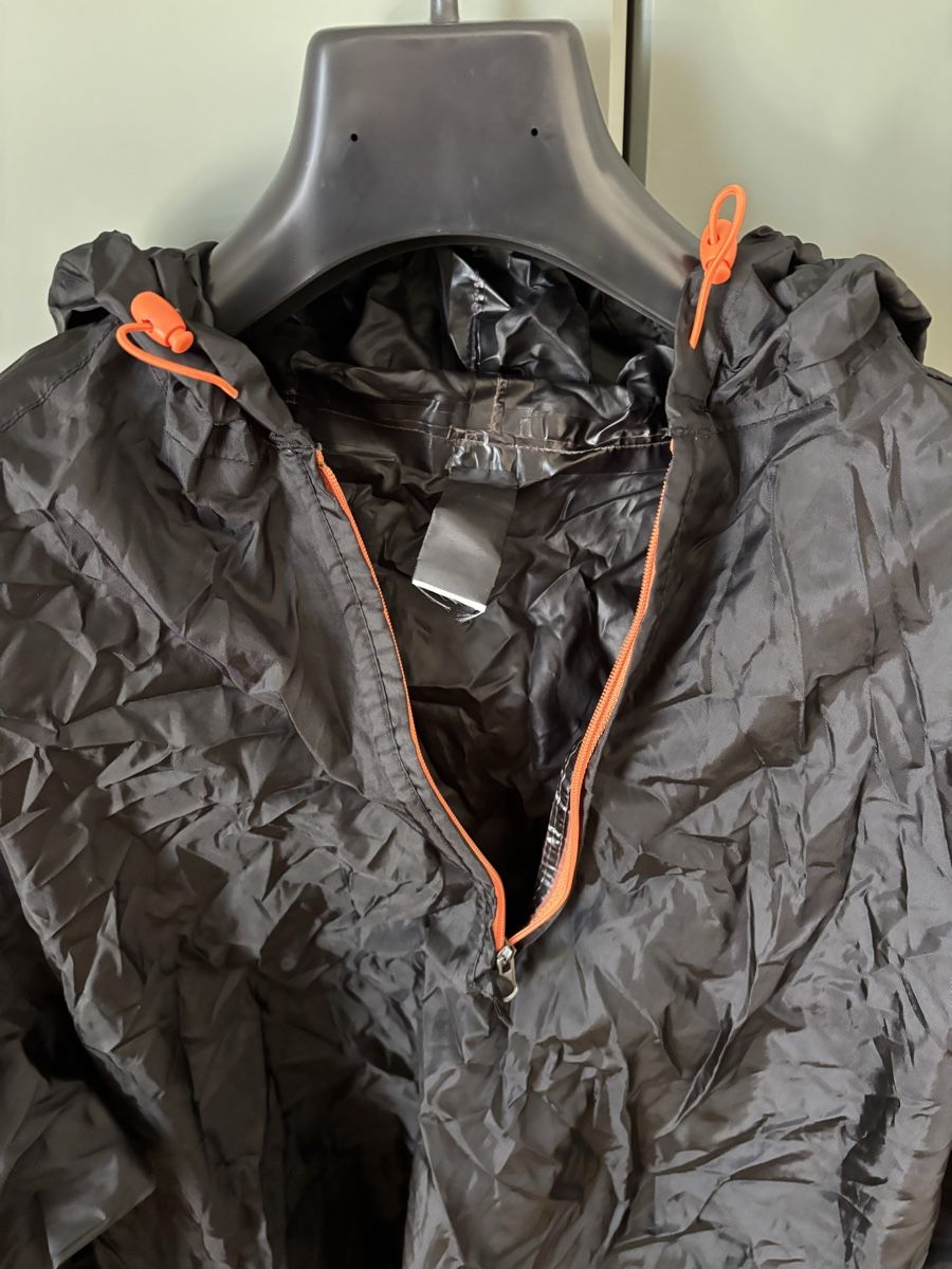 Decathlon Giacche: Quechua Regen-Pulli schwarz M/L – Nuovo (secondo la descrizione) da Bettwiesen venduto da ras_9rk9 1