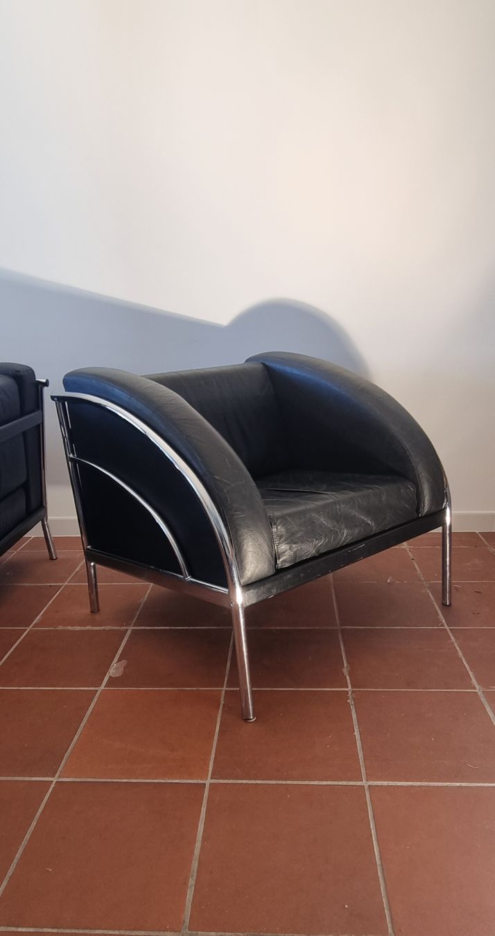 Poltrone: Poltrone design stile Le Corbusier – Usato da Ligornetto venduto da nic_rp2g 4