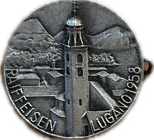 Abzeichen, Ticino, Raiffeisen Lugano 1958