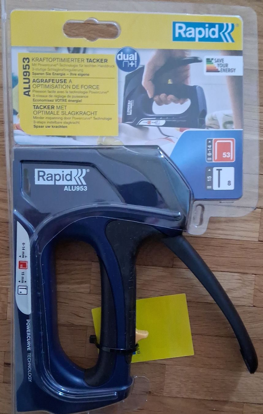 Rapid Alle Maschinen: Cucitrice Rapid ALU953 - Potenza e precisione!  – Neu und originalverpackt aus Jona von api_sdn2