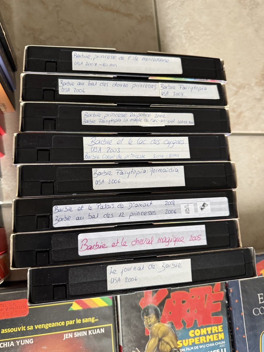 Tutti i VHS: 61x cassette video VHS – Usato da Courtételle venduto da claude41 3
