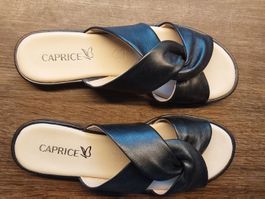 Pantoletten schwarz Caprice 39
