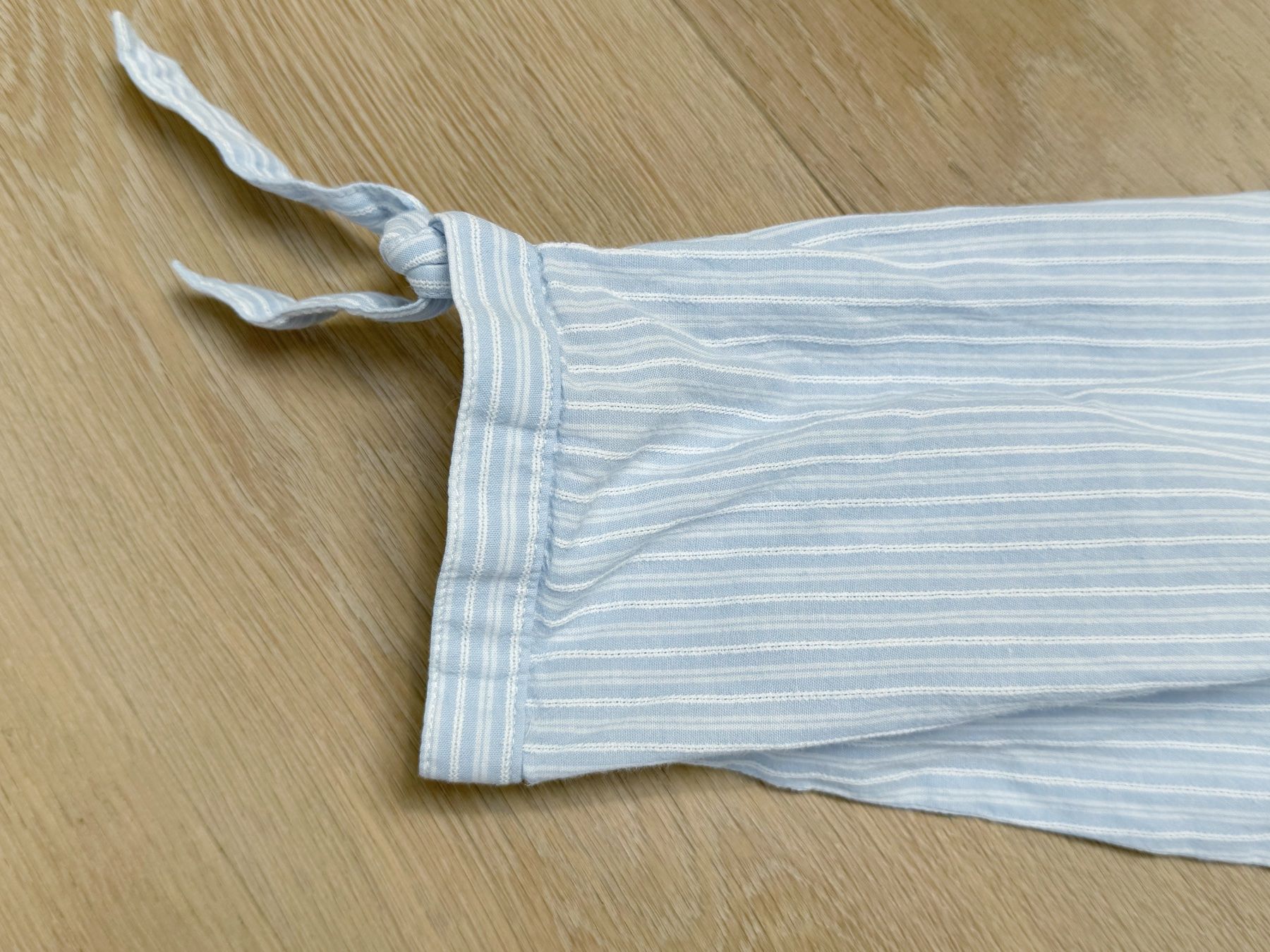Camicette: Blusenhirt hellblau weiss gestreift, Gr. 44 – Usato da Eggenwil venduto da Lissi82 3
