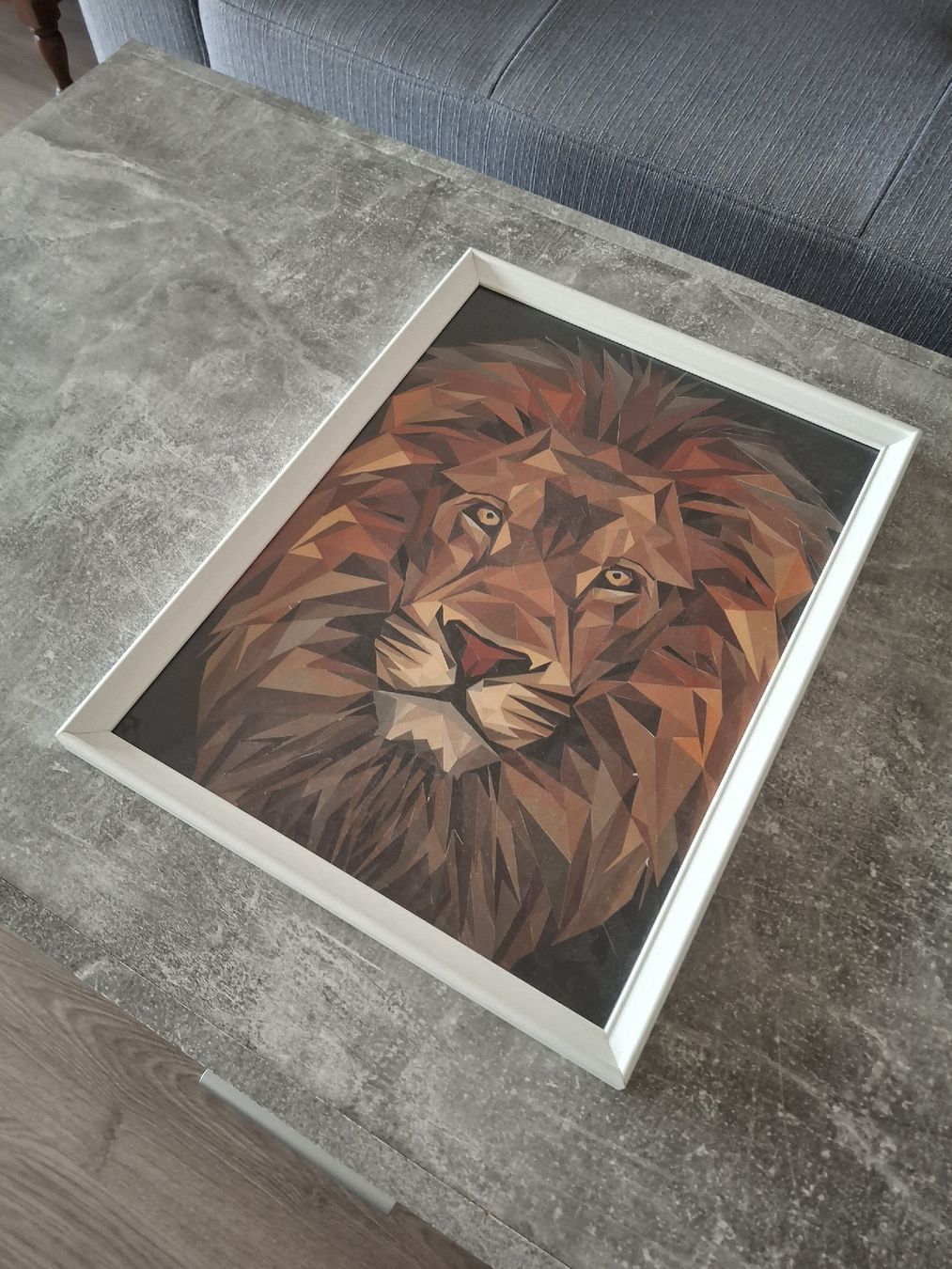Tutte le decorazioni: Tableau représentant un lion – Usato da Morges venduto da ProfesseurJones 2
