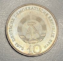 DDR 10 Mark Gedenkmünze 1972 "Buchenwald"