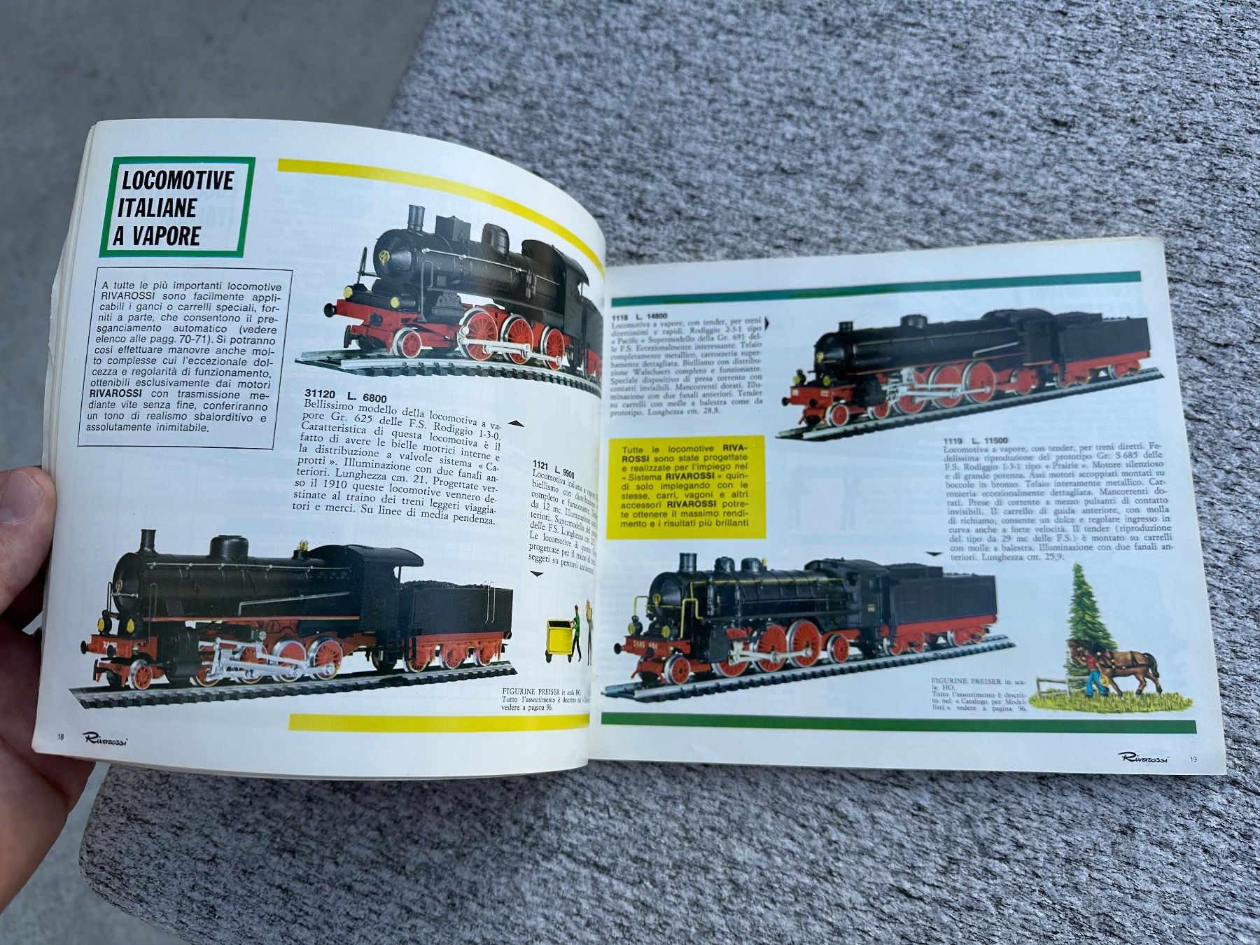 Rivarossi Trains électriques: Catalogo generale 1967 1968 Rivarossi – D'occasion à Chiasso par Carrara-Modellismo 3