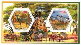 Block "Zebra & Antilope". Tschad