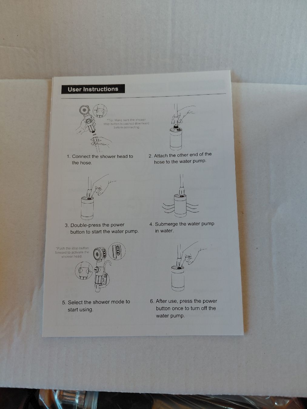 Docce: douche camping – Nuovo e nell'imballaggio originale da Biel/Bienne venduto da myl_r8fx 3