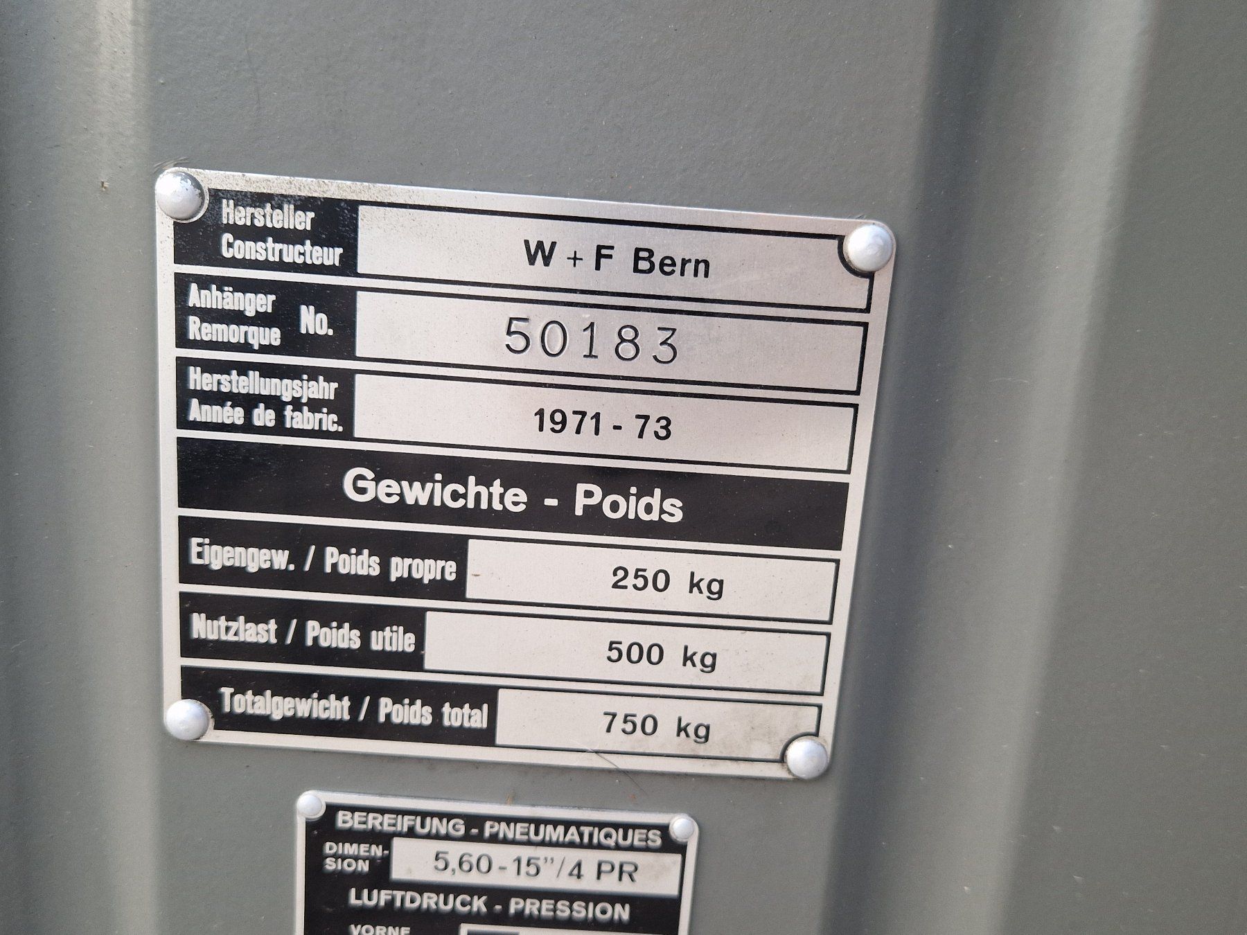 Bzs Anhänger: Zivilschutz Anhänger / Materialanhänger – Gebraucht aus Gampelen von Schmidi887 6