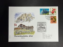 Alpenpost Carschinahütte SAC Sektion Rätia 2003