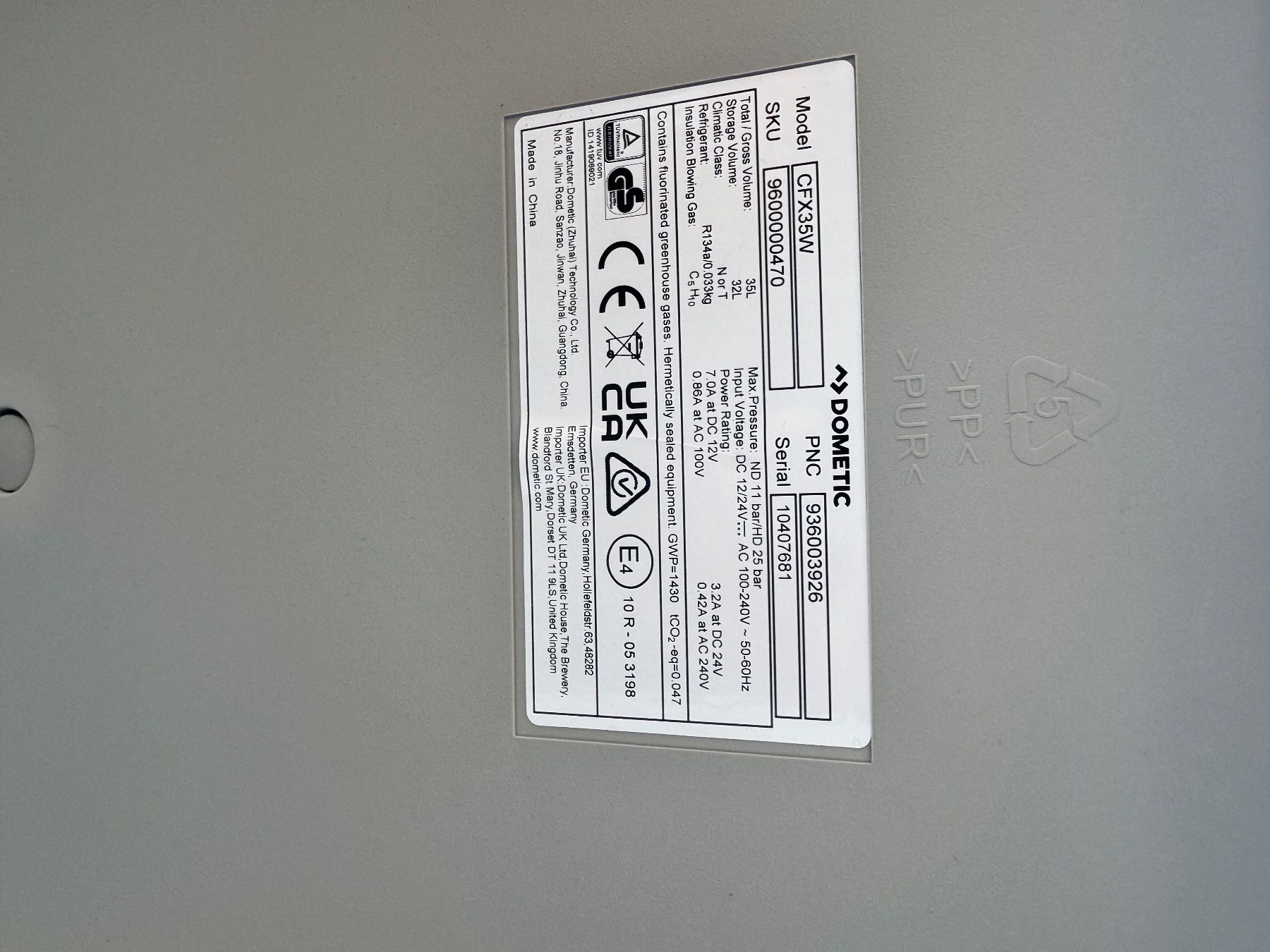 Dometic Frigoriferi & Refrigeratori: Glacière à compression Dometic CoolFreeze CFX35W – Usato da Estavayer-le-Lac venduto da car_gt66 2