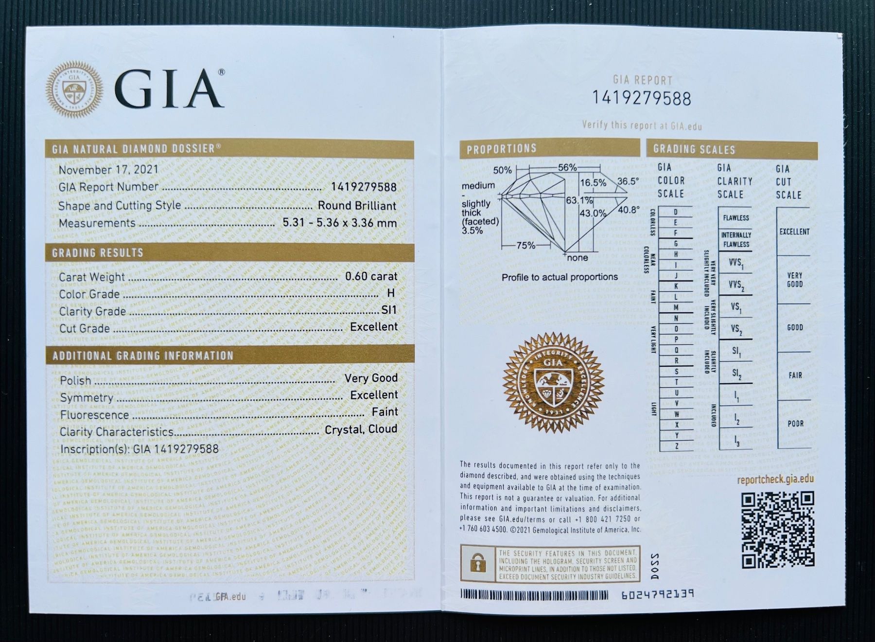 Ringe: Diamantring 18K Weissgold, 0.6 ct – Neu (gemäss Beschreibung) aus Zürich von riva_79 4