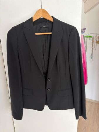 Damen Anzug Hugo Boss Schwarz Grösse 36 Top Zustand