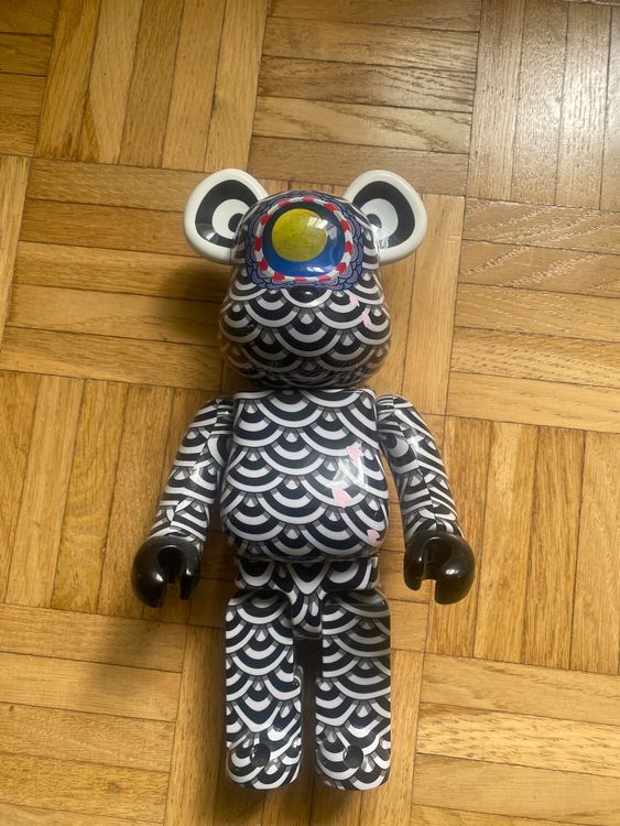 BE@RBRICK WILDSIDE YOHJI YAMAMOTO Peony 100% &  400% medicom bearbrick main image 1
