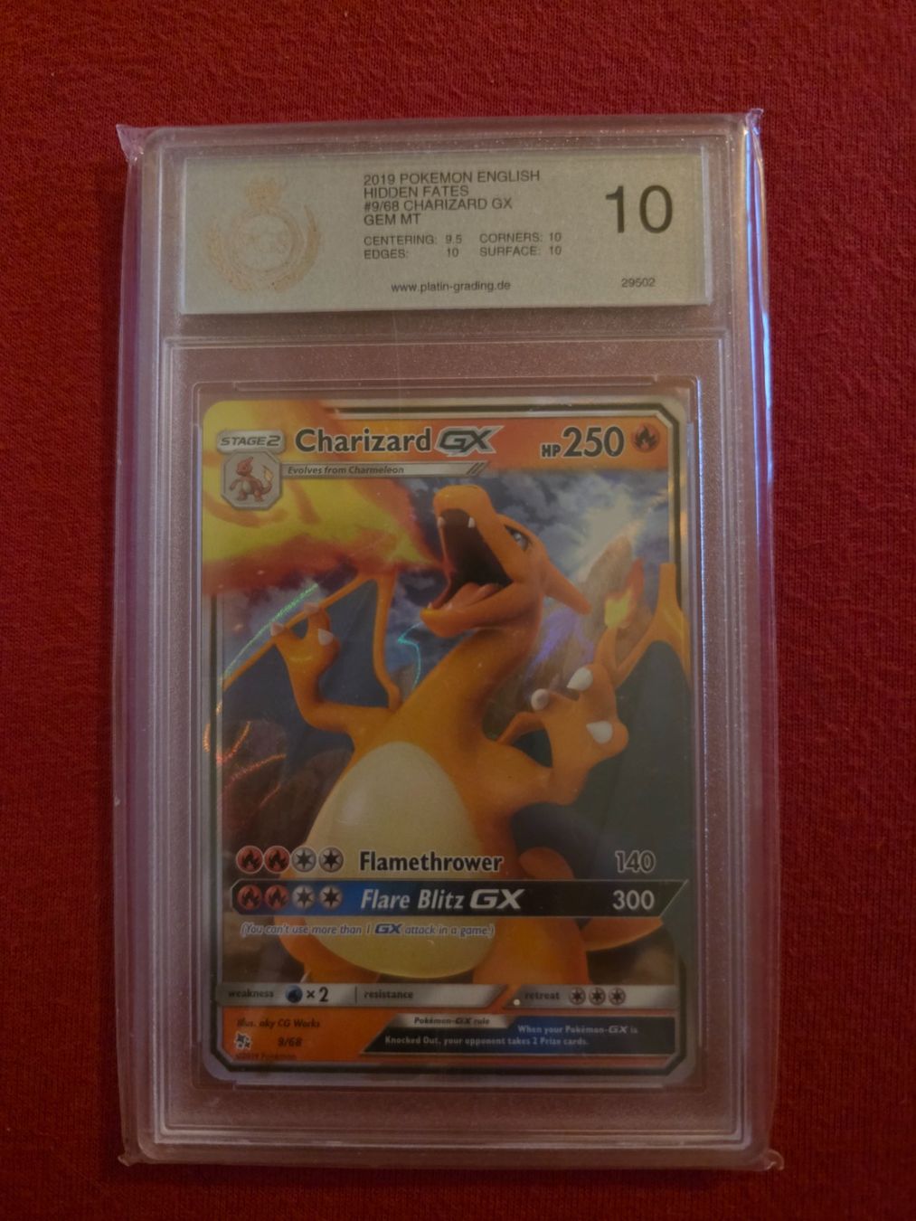 Pokémon Carte collezionabili: CHARIZARD GX pgs 10 – Nuovo (secondo la descrizione) da Starrkirch-Wil venduto da kau_tmn5