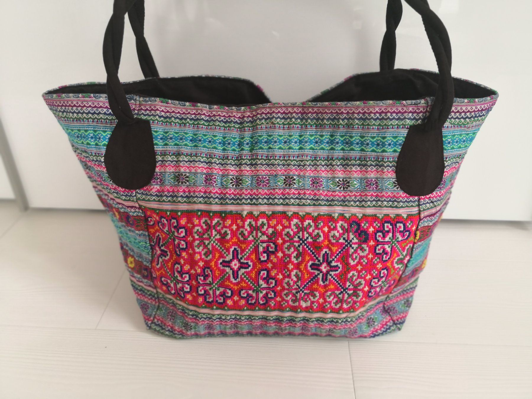 Borse da donna: 🤩BOHO-CHIC HANDGEMACHTE ETHNO PATCHWORK XXL TASCHE NEU – Nuovo (secondo la descrizione) da Olten venduto da Naja-Twins-Twins 6