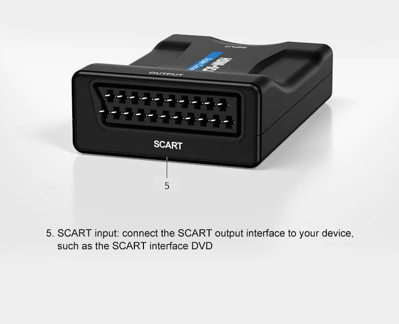 Convertitori: HDMI zu SCART Composite Video Converter – Nuovo e nell'imballaggio originale da Unterägeri venduto da RmOnline 4