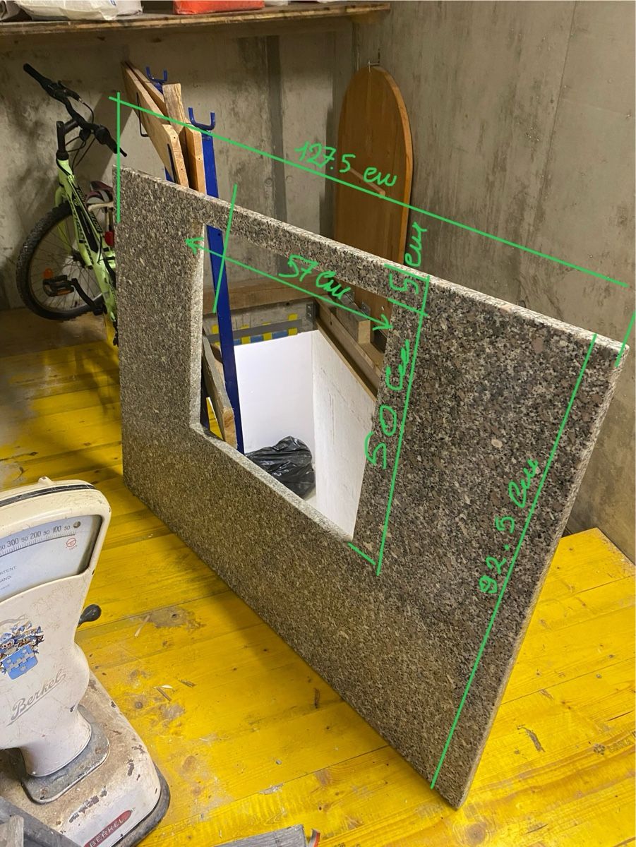 Steine & Dachziegeln: Granit Platte – Gebraucht aus Winterthur von Alb30