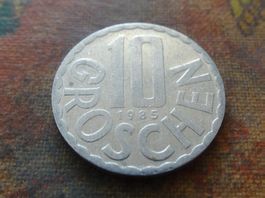 AUTRICHE  10  Groschen  1985