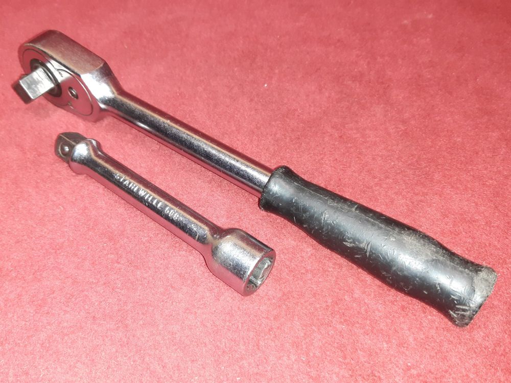 3-teiliges Ratschen-Set – 1/4, 3/8, 1/2 Zoll, 72 Zähne, Mit Aufbewahrungsschale Aus EVA-Schaum