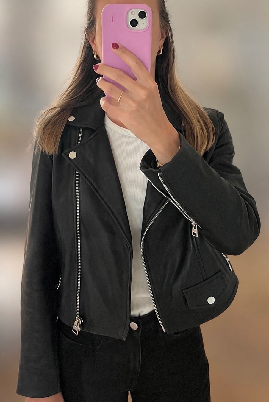 Mango Jacken: Lederjacke Mango – Gebraucht aus Zürich von raiinbow__