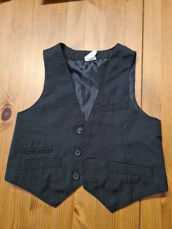 Jungen Weste H&M schwarz Grösse 86