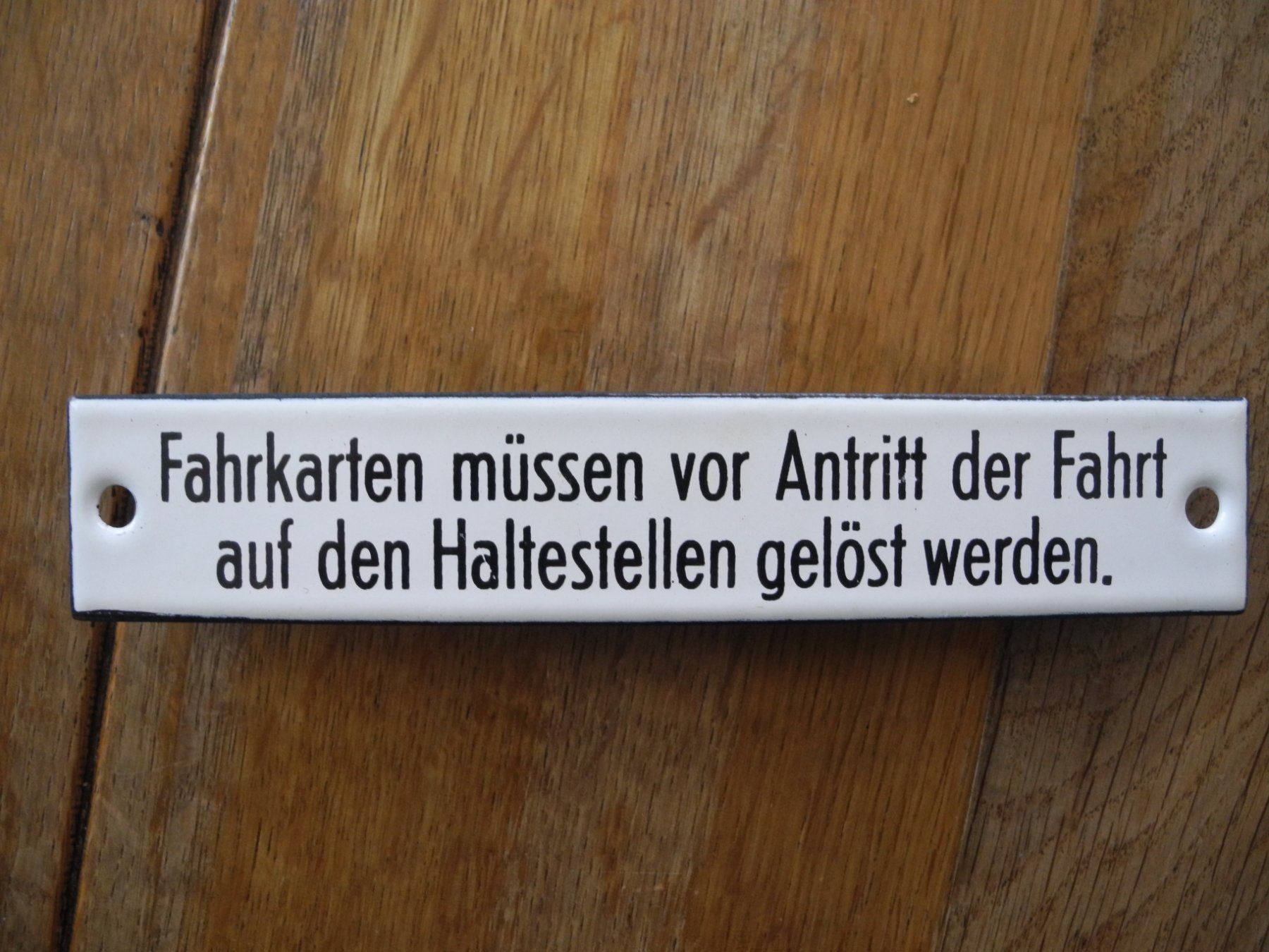 Insegne: ALTES BAHN EMAILSCHILD – Usato da Reinach AG venduto da Huckleberrysix