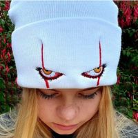 Mütze Wintermütze Kappe winter böse Augen