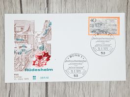 CL14 Enveloppe + Timbre Allemagne 1973