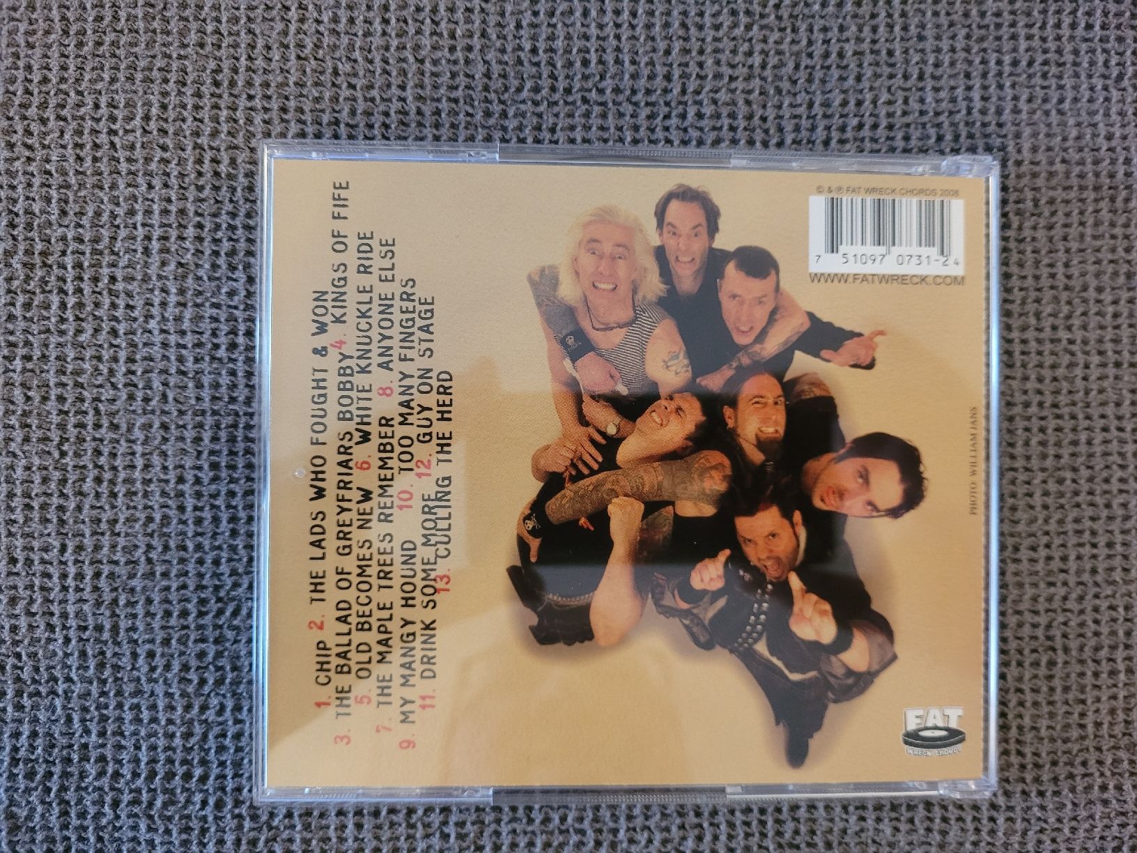 CD: Audio-CD; The Real McKenzies: Off The Leash – Usato da Aarberg venduto da galli-thomas 4