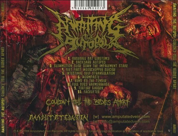 CD: Awaiting the Autopsy - Couldn't... – Usato da St-Cergue venduto da VeganWarrior 1