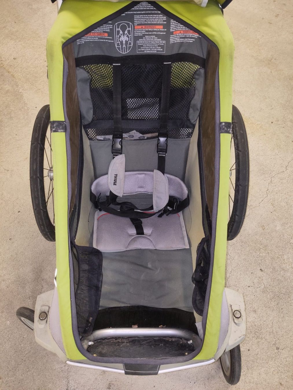 Thule Rimorchi: Thule Chariot Cougar 1 Einsitzer – Usato da Buchs ZH venduto da GRES667 5