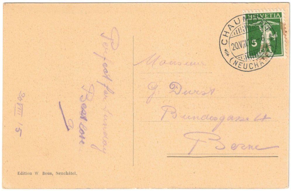 Cartoline postali: Chaumont - Standseilbahn – Usato da Binningen venduto da Mountainrider 1