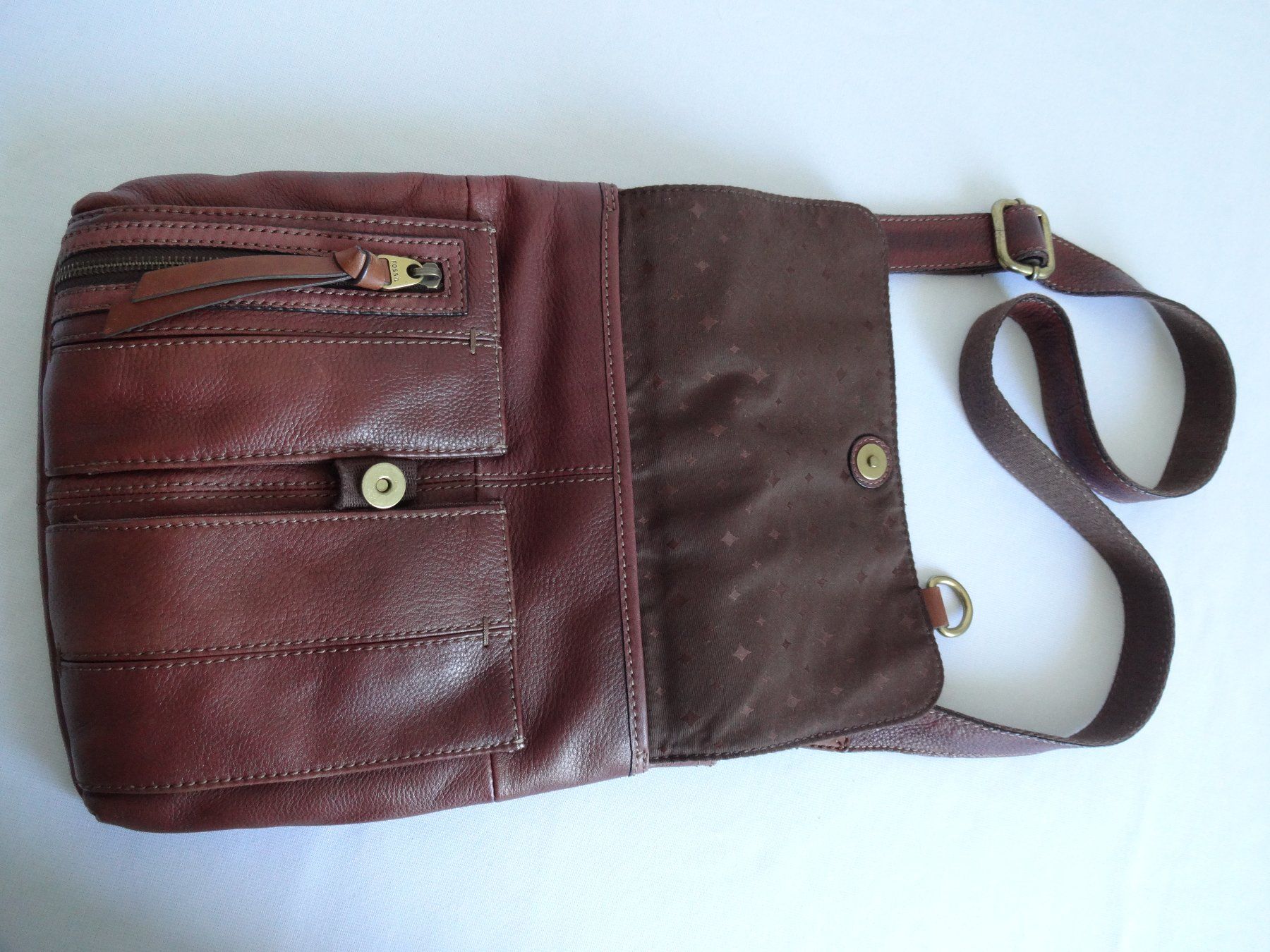 Fossil Taschen für Damen: "" FOSSIL "" Leder Umhängetasche – Gebraucht aus Frauenfeld von rey06 6