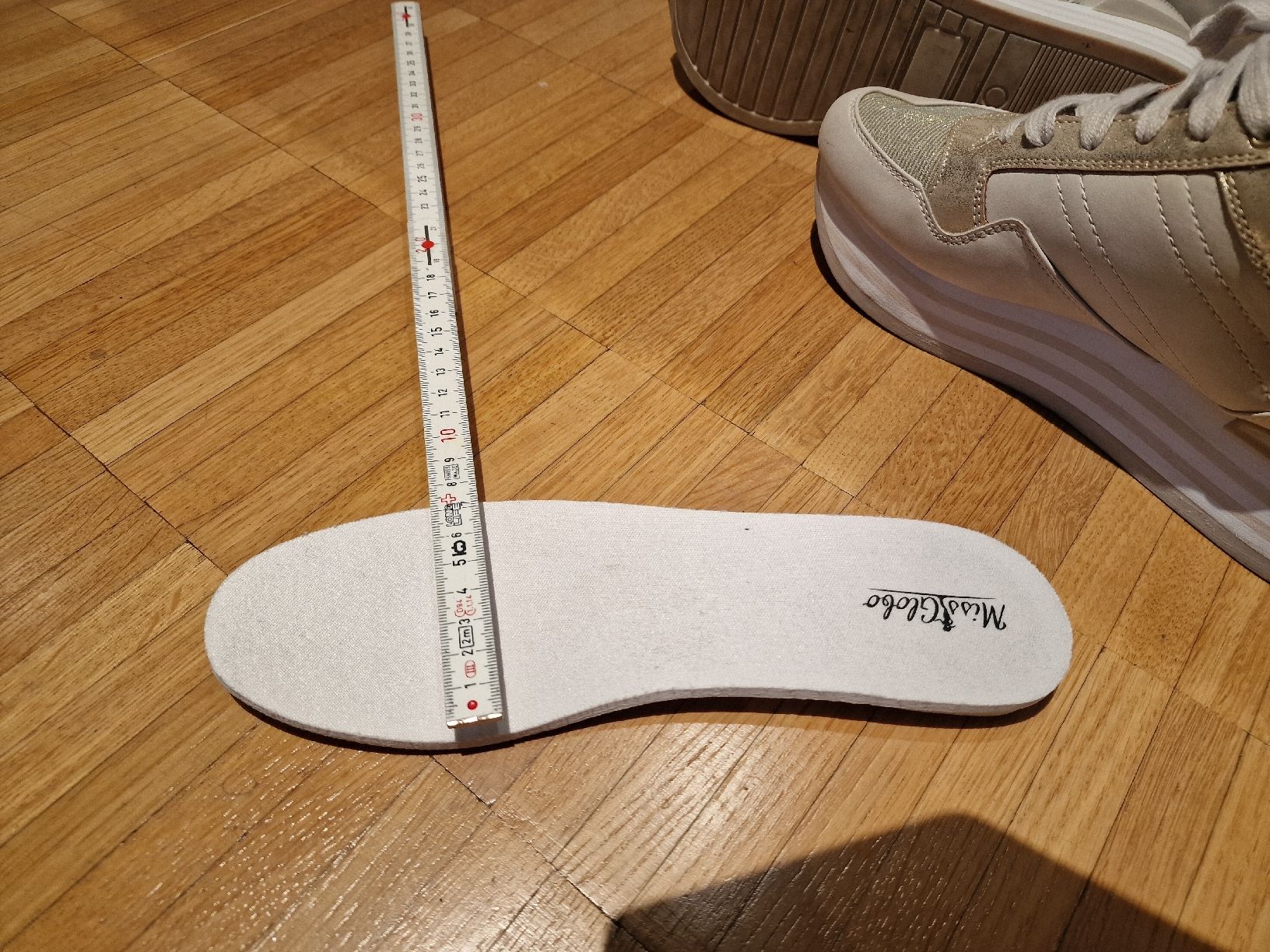 Scarpe da donna: Damen Sneaker Plateau Gr. 39 – Usato da Laufenburg venduto da may_r2st 5