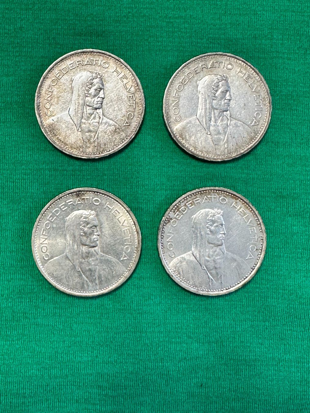 Tutti le monete: 5 Franken 4er Set – Usato da Spiez venduto da ann_yv9m 1