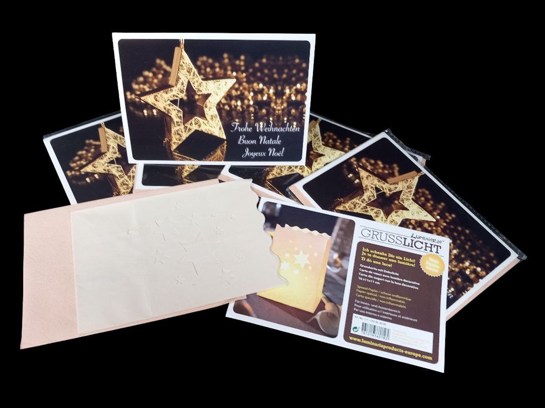 Cartoline: LUMINARIA Grusslicht, 5 Stück – Nuovo (secondo la descrizione) da Hünenberg venduto da Restwert_Zug